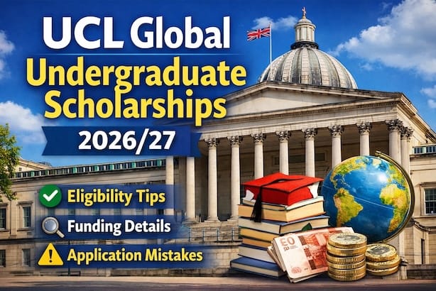 UCL Global Undergraduate Scholarships